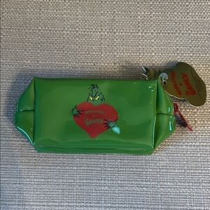 Revolution Grinch X Green Makeup Pouch Limited Edition